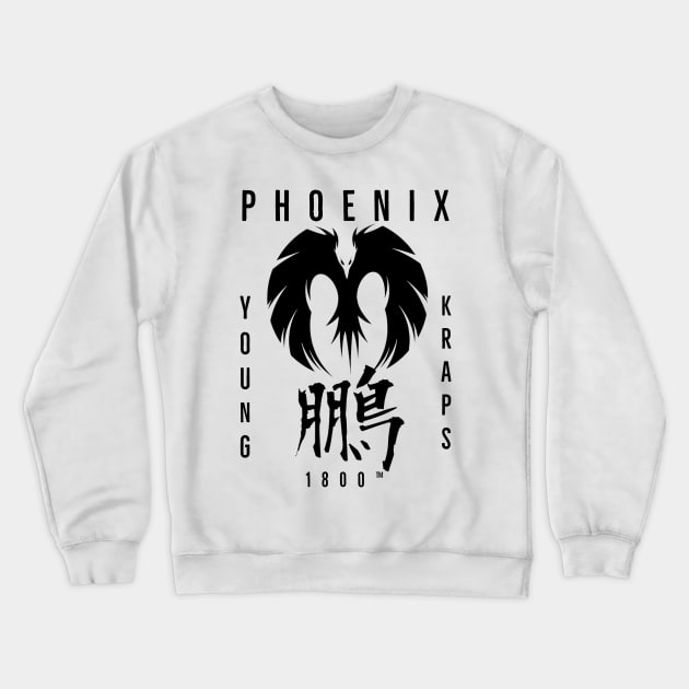 phoenix kanji young spark Crewneck Sweatshirt by Kanjiworldwide